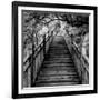 China 10MKm2 Collection - Mountain Woooden Staircase-Philippe Hugonnard-Framed Photographic Print