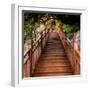 China 10MKm2 Collection - Mountain Woooden Staircase-Philippe Hugonnard-Framed Photographic Print