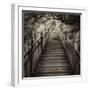 China 10MKm2 Collection - Mountain Woooden Staircase-Philippe Hugonnard-Framed Photographic Print