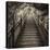 China 10MKm2 Collection - Mountain Woooden Staircase-Philippe Hugonnard-Stretched Canvas