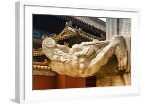 China 10MKm2 Collection - Mythological Statue-Philippe Hugonnard-Framed Photographic Print