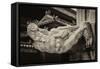 China 10MKm2 Collection - Mythological Statue-Philippe Hugonnard-Framed Stretched Canvas