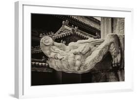 China 10MKm2 Collection - Mythological Statue-Philippe Hugonnard-Framed Photographic Print