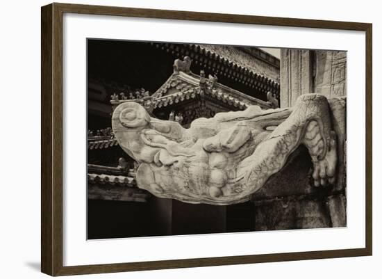 China 10MKm2 Collection - Mythological Statue-Philippe Hugonnard-Framed Photographic Print