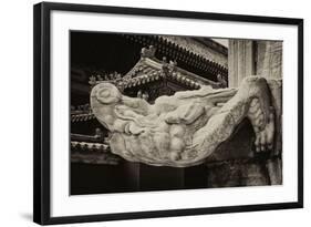 China 10MKm2 Collection - Mythological Statue-Philippe Hugonnard-Framed Photographic Print