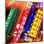 China 10MKm2 Collection - Neon Signs in Nanjing Lu - Shanghai-Philippe Hugonnard-Mounted Photographic Print