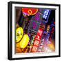 China 10MKm2 Collection - Neon Signs in Nanjing Lu - Shanghai-Philippe Hugonnard-Framed Photographic Print