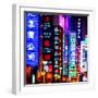 China 10MKm2 Collection - Neon Signs in Nanjing Lu - Shanghai-Philippe Hugonnard-Framed Photographic Print