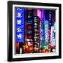 China 10MKm2 Collection - Neon Signs in Nanjing Lu - Shanghai-Philippe Hugonnard-Framed Photographic Print