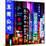 China 10MKm2 Collection - Neon Signs in Nanjing Lu - Shanghai-Philippe Hugonnard-Mounted Photographic Print