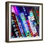 China 10MKm2 Collection - Neon Signs in Nanjing Lu - Shanghai-Philippe Hugonnard-Framed Photographic Print