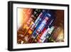 China 10MKm2 Collection - Neon Signs in Nanjing Lu - Shanghai-Philippe Hugonnard-Framed Photographic Print