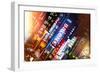 China 10MKm2 Collection - Neon Signs in Nanjing Lu - Shanghai-Philippe Hugonnard-Framed Photographic Print