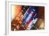 China 10MKm2 Collection - Neon Signs in Nanjing Lu - Shanghai-Philippe Hugonnard-Framed Photographic Print