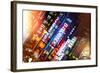 China 10MKm2 Collection - Neon Signs in Nanjing Lu - Shanghai-Philippe Hugonnard-Framed Photographic Print