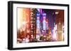 China 10MKm2 Collection - Neon Signs in Nanjing Lu - Shanghai-Philippe Hugonnard-Framed Photographic Print