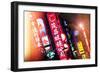 China 10MKm2 Collection - Neon Signs in Nanjing Lu - Shanghai-Philippe Hugonnard-Framed Photographic Print