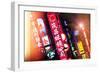 China 10MKm2 Collection - Neon Signs in Nanjing Lu - Shanghai-Philippe Hugonnard-Framed Photographic Print