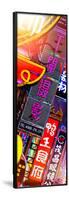 China 10MKm2 Collection - Neon Signs in Nanjing Lu - Shanghai-Philippe Hugonnard-Framed Photographic Print