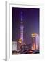 China 10MKm2 Collection - Oriental Pearl Tower at Night - Shanghai-Philippe Hugonnard-Framed Photographic Print