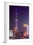 China 10MKm2 Collection - Oriental Pearl Tower at Night - Shanghai-Philippe Hugonnard-Framed Photographic Print