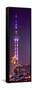 China 10MKm2 Collection - Oriental Pearl Tower at Night - Shanghai-Philippe Hugonnard-Framed Stretched Canvas