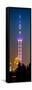 China 10MKm2 Collection - Oriental Pearl Tower at Night - Shanghai-Philippe Hugonnard-Framed Stretched Canvas