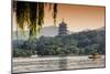 China 10MKm2 Collection - Pagoda at sunset-Philippe Hugonnard-Mounted Photographic Print