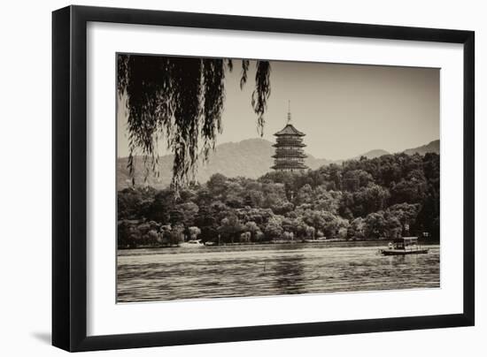 China 10MKm2 Collection - Pagoda-Philippe Hugonnard-Framed Photographic Print