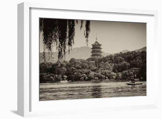 China 10MKm2 Collection - Pagoda-Philippe Hugonnard-Framed Photographic Print
