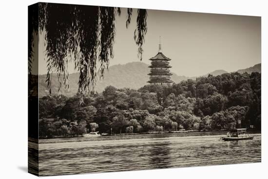 China 10MKm2 Collection - Pagoda-Philippe Hugonnard-Stretched Canvas
