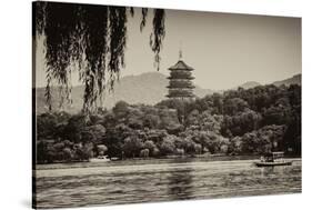 China 10MKm2 Collection - Pagoda-Philippe Hugonnard-Stretched Canvas