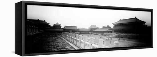 China 10MKm2 Collection - Palace Area of the Forbidden City - Beijing-Philippe Hugonnard-Framed Stretched Canvas