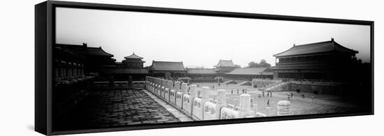 China 10MKm2 Collection - Palace Area of the Forbidden City - Beijing-Philippe Hugonnard-Framed Stretched Canvas