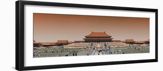 China 10MKm2 Collection - Palace Area of the Forbidden City - Beijing-Philippe Hugonnard-Framed Photographic Print