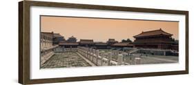 China 10MKm2 Collection - Palace Area of the Forbidden City - Beijing-Philippe Hugonnard-Framed Photographic Print