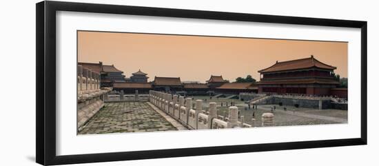 China 10MKm2 Collection - Palace Area of the Forbidden City - Beijing-Philippe Hugonnard-Framed Photographic Print