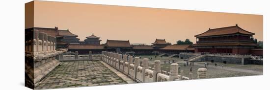 China 10MKm2 Collection - Palace Area of the Forbidden City - Beijing-Philippe Hugonnard-Stretched Canvas