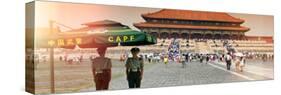 China 10MKm2 Collection - Palace Area of the Forbidden City - Beijing-Philippe Hugonnard-Stretched Canvas