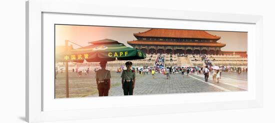 China 10MKm2 Collection - Palace Area of the Forbidden City - Beijing-Philippe Hugonnard-Framed Photographic Print