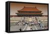 China 10MKm2 Collection - Palace Area of the Forbidden City-Philippe Hugonnard-Framed Stretched Canvas