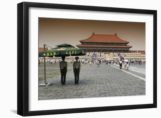 China 10MKm2 Collection - Palace Area of the Forbidden City-Philippe Hugonnard-Framed Photographic Print