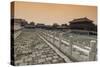 China 10MKm2 Collection - Palace Area of the Forbidden City-Philippe Hugonnard-Stretched Canvas