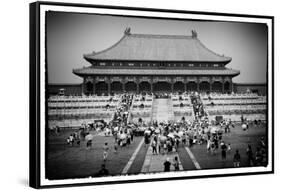 China 10MKm2 Collection - Palace Area of the Forbidden City-Philippe Hugonnard-Framed Stretched Canvas