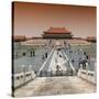 China 10MKm2 Collection - Palace Area of the Forbidden City-Philippe Hugonnard-Stretched Canvas