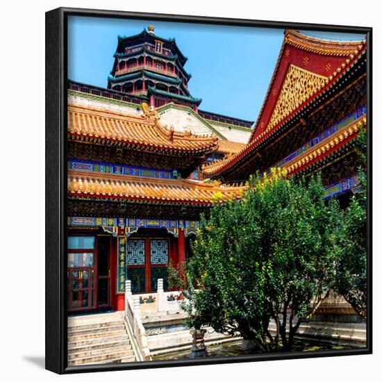 China 10MKm2 Collection - Pavilion of Buddhist - Summer Palace-Philippe Hugonnard-Framed Photographic Print