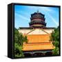 China 10MKm2 Collection - Pavilion of Buddhist - Summer Palace-Philippe Hugonnard-Framed Stretched Canvas