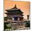 China 10MKm2 Collection - Police and the Bell Tower - Xi'an City-Philippe Hugonnard-Mounted Photographic Print