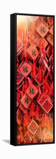 China 10MKm2 Collection - Prayer Buddhist Temple-Philippe Hugonnard-Framed Stretched Canvas