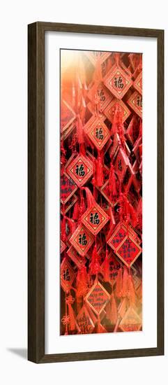 China 10MKm2 Collection - Prayer Buddhist Temple-Philippe Hugonnard-Framed Photographic Print